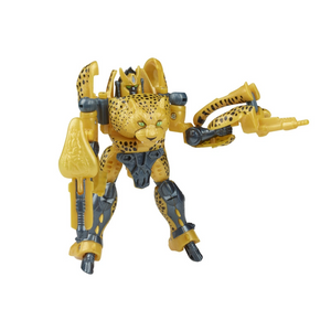 Transformers Beast Wars Cheetor Vintage Action FigureTail & Gut Blaster Weapons