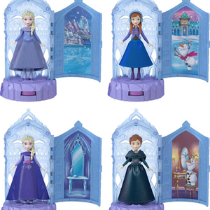 Frozen Ice Reveal 3 Small Doll Assortment Spin Surprise Playset Ages 3 + New Toy