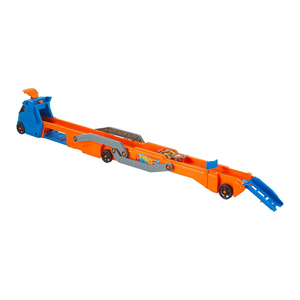 Hot Wheels Toy Car Truck Hauler Transforms into 2.5 Feet Raceway New Toy