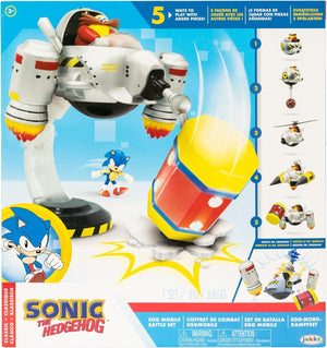 Sonic The Hedgehog Egg Mobile Battle Set Action Figures Collectible Play Gift