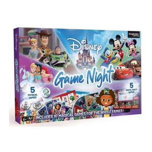 Disney Game Night Board Game 2+ Players 10 Games in one Box Toy Story Princess