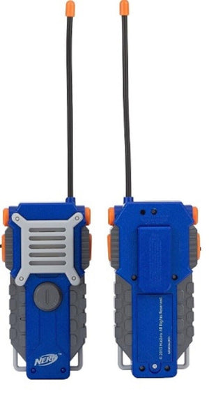 NERF Walkie Talkie Set Powerful Rugged Design 1000ft Range Play Gift