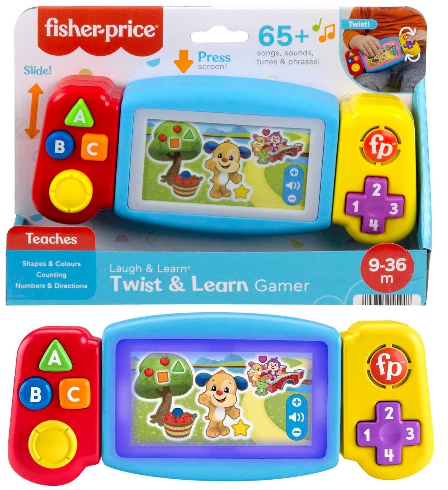 Fisher-Price Baby Learning Toy with Lights Fine Motor Activities