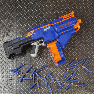 Nerf Elite Infinus Motorised Blaster with 30 Elite Darts and 30 Dart Drum Toy