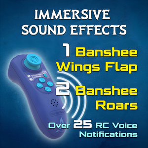 RC Banshee Flying Dragon Deluxe Remote Control New Toy Bird