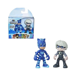 PJ Masks Disney Junior 2.5-Inch Mini Figure 2-Pack Catboy Luna Girl