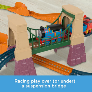 Thomas & Friends Motorized Adventures Train Set with Bruno & Carly Crane Ages 3+