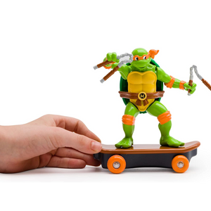 Teenage Mutant Ninja Turtles Michelangelo Sewer Shredders Skate New Toy