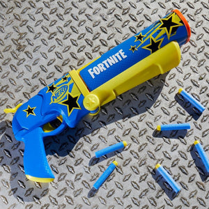 Nerf Fortnite Half Tone Hero Blaster Bonus Code to Unlock Half Tone Hero Wrap