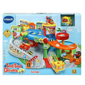 VTech Baby Toot toot Drivers Garage Ages 1+ Toy Play Race Car Gift Truck Wash