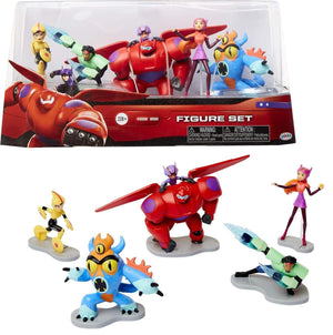 Big Hero 5 Pieces Figure Set 3.5-inch figures Baima Hiro Fred Wasabi Go Honey