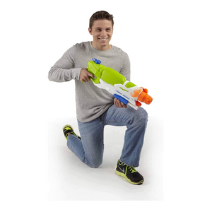 Nerf Super Soaker Barrage Water Blaster 3 Modes Scatter Flood Distance 8+