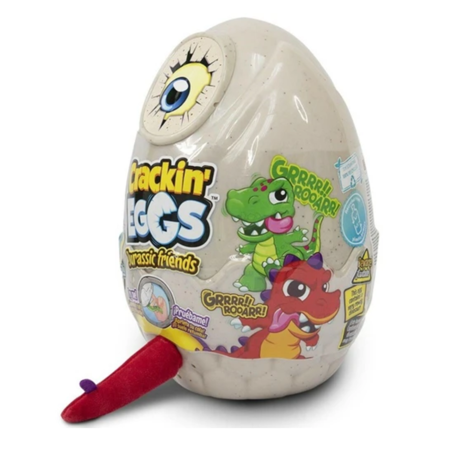 Baby Gemmy-Lucky dinosaur-XL Magic Egg Ages 3+ Soft Plush Toy Play Gem Fun