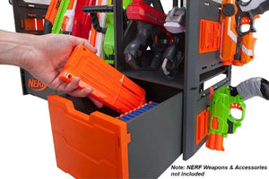 NERF Elite Blaster Rack Storage for up to Six Blasters