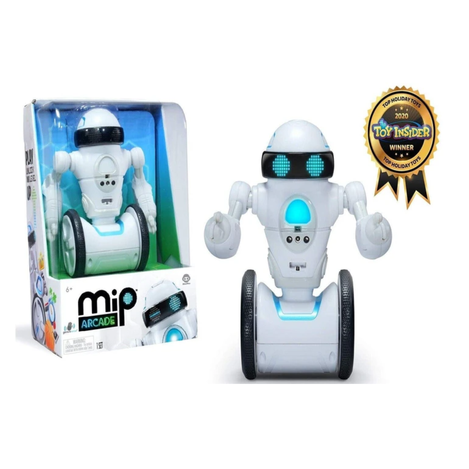 MiP Arcade Interactive Self-Balancing Robot Play App-Enabled 6+ Toy Game Gift