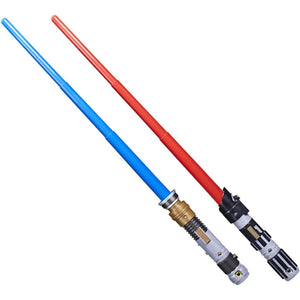 Star Wars Lightsaber Forge Darth Vader Vs. Obi Wan Kenobi Bladebuilder New Toy