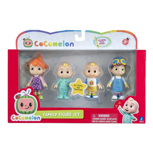 CoComelon 4 Figure Pack 3 Inch Figures JJ Tomtom Doll Play Gift Set