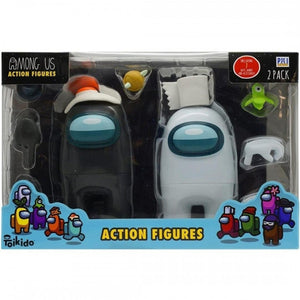 Among Us 2 Pack Action Figures 12cm with Accessories for Kids Ages 3 +