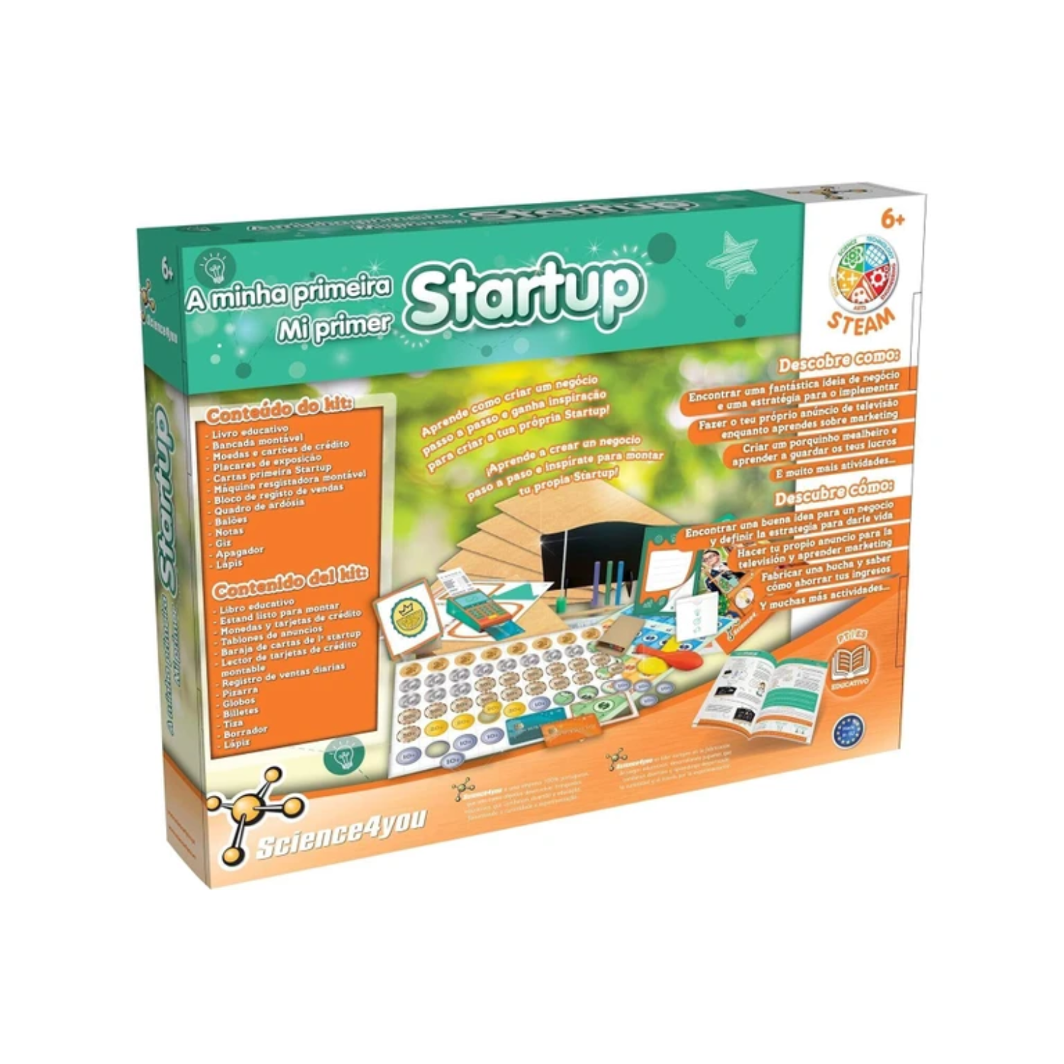 Science4you My First Startup Science Activity School Project Experiment Business