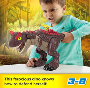 Fisher-Price Imaginext Jurassic World Carnotaurus Interactive Dinosaur Raptor