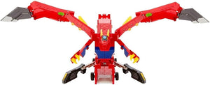 Turning MeCard Mega Drakona Mecardimal Ages 6+ New Toy Dragon Car Truck Robot