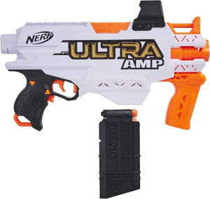 Nerf Ultra Amp Blaster Motorized 6 Dart Clip New Toy Play Gift
