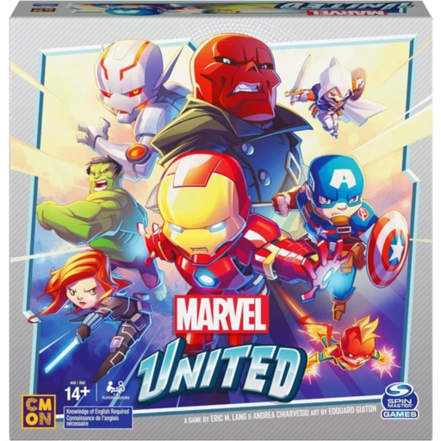 Marvel United Strategy Card Board Game Super Hero Ages 14+ New Toy Play