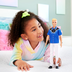 Barbie Fashionistas Ken Doll #226 Blonde Hair Western Outfit Pants Boots Toy 3+