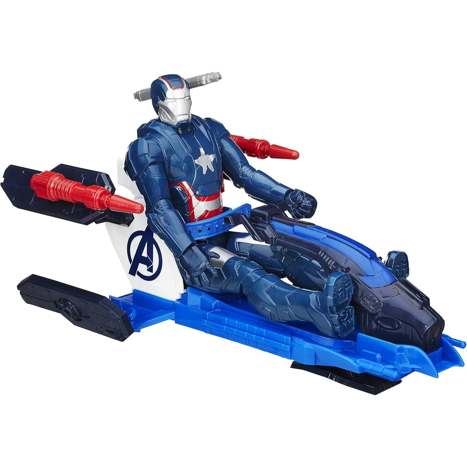 Avengers Titan Hero Series Iron Patriot 12 Inch Figure Arc Thruster Jet