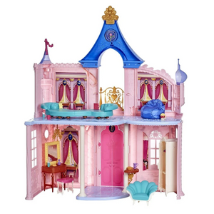 Disney Princess Doll House Castle Dollhouse 3.5 feet Tall With 16 Accessories