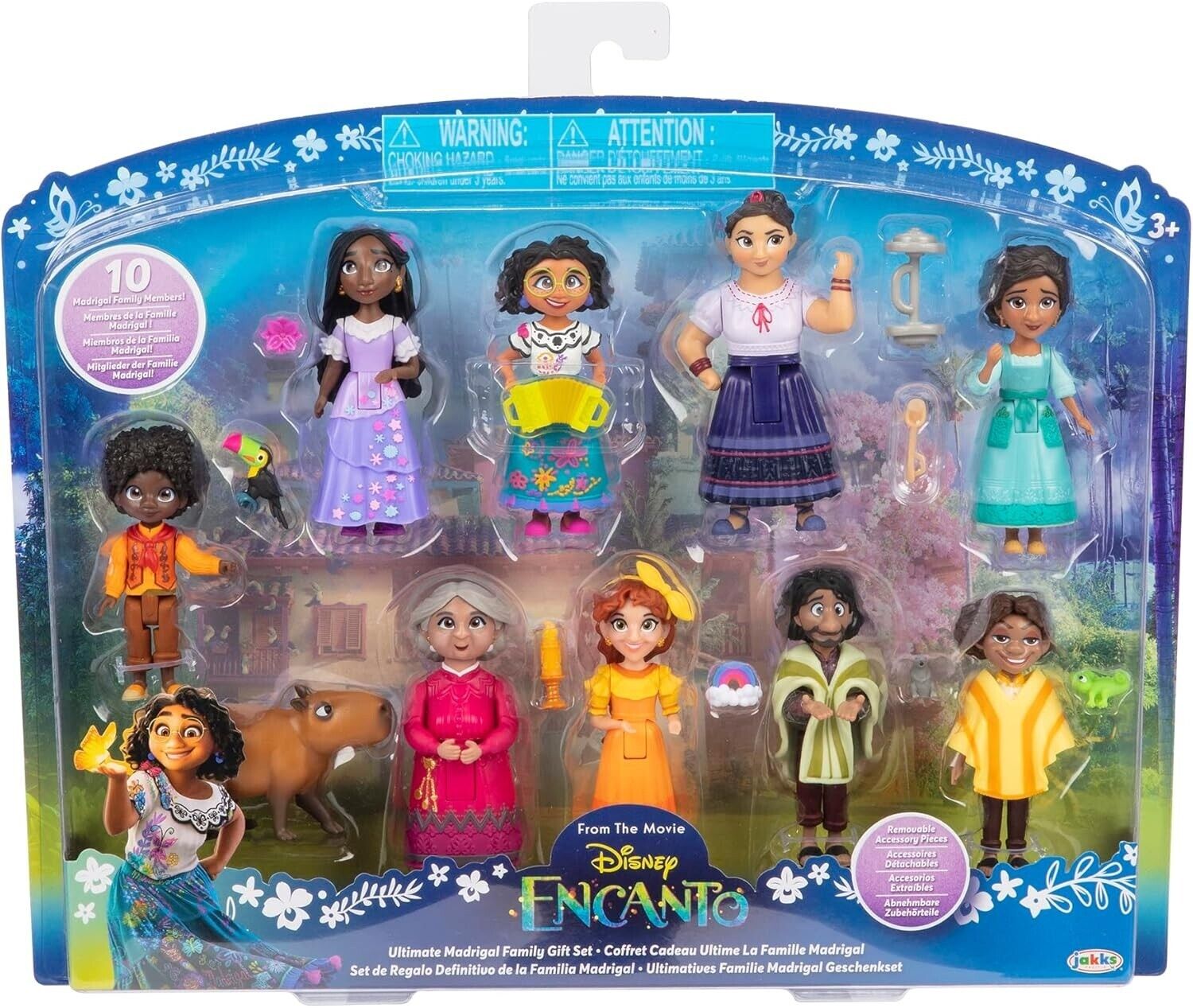 Disney Encanto Small Doll Character Gift 12-Piece Set Princess Gift Play