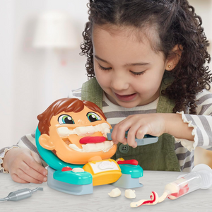 Play-Doh Silly Smiles Dentist Kids Arts and Crafts New Toy Build