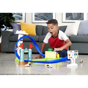 Hot Wheels New Toy Mariokart Circuit Slam Track Set Ages 5+ Race Car Mario Kart