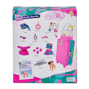 Real Littles Collectible Micro Suitcase Puppy Carrier 12 Accessories Play SetFun