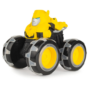 Transformers Bumblebee Monster Treads Truck Toy with Light-Up Wheels for Kids 3+