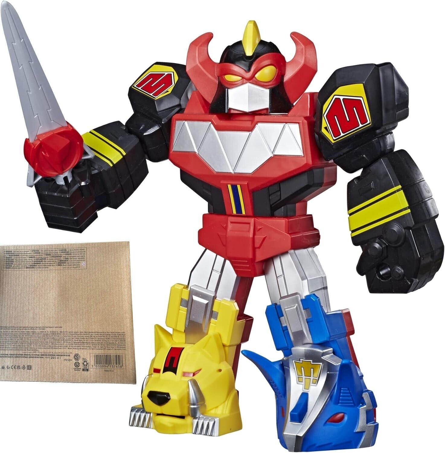 Power Rangers 12 Inch Playskool Heroes Mega Mighties Megazord Action Figure Play
