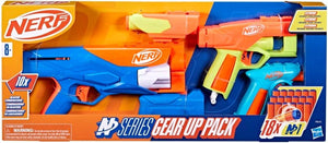NERF N-Series Ultimate Gear Pack 3 Blasters with Scope & Stock Ages 8+ New Toy