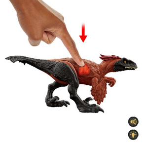 Jurassic World Epic Attack Pyroraptor Dinosaur Toy Lights Sounds Interactive 4+