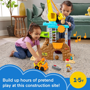 Fisher-Price Little People Toddler Playset Work Together Construction SiteNewToy