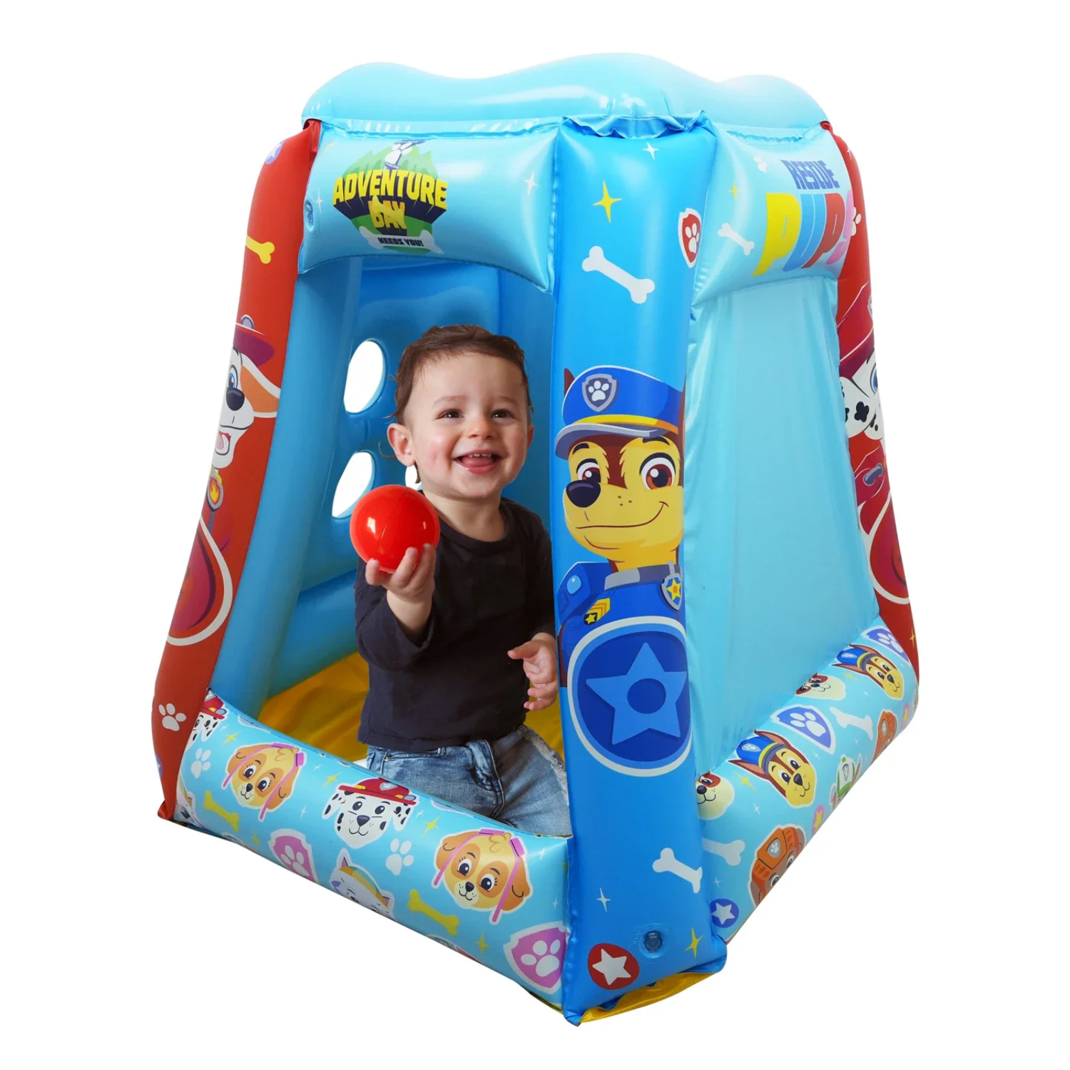Paw Patrol Inflatable Ball Pit with 20 Balls Indoor Outdoor Play Ages 2 +