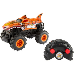 Hot Wheels Monster Trucks RC Tiger Shark 1:24 Remote Control Car Toy Age 4+