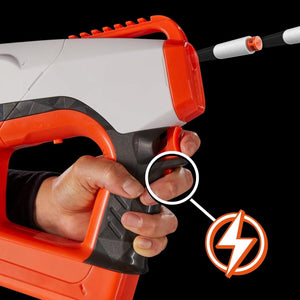 Nerf Pro Sender Half-Length Semi Automatic Blaster 30 Nerf Pro Darts Eyewear