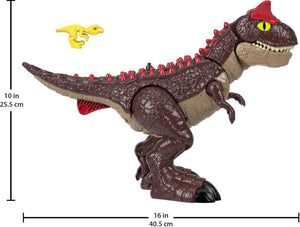 Fisher-Price Imaginext Jurassic World Carnotaurus Interactive Dinosaur Raptor