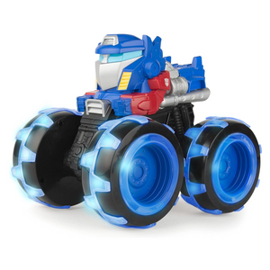 Transformers Optimus Prime Monster Treads Truck with Light-Up Wheels Toy