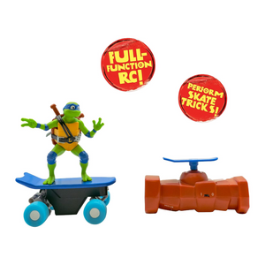 Teenage Mutant Ninja Turtle Leonardo Half Pipe RC Vehicle Ages 5+ New Toy