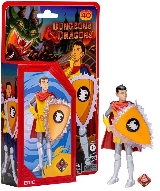 Dungeons and Dragons Action Figure 6 Inch Eric Presto Sheila Video Game Cartoon