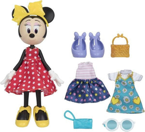 Minnie Mouse Fabulous Fashion Closet Ages 3+ New Toy Doll Dress Shoes Play Gift