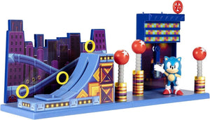 Sonic the Hedgehog 2.5 inch Studiopolis Zone Action Figure Playset Ramp Balls