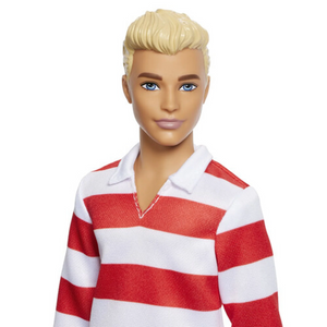 Barbie Ken Fashionista Doll 241 Striped Sweater Style Collectible Toy Play 3+