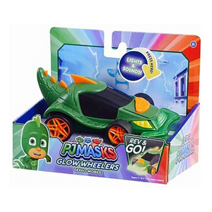 PJ Masks Mini Glow Wheelers gekko's 3+ Toy Play-Race Gekko moble-Car